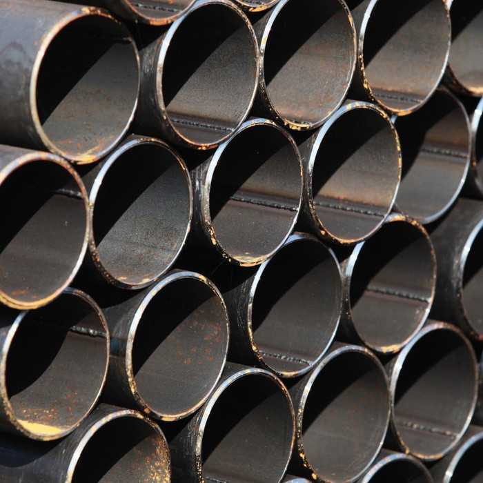 Труба стальная круглая электросварная 127х4,5 мм 12 м